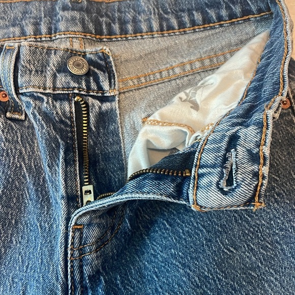 Levi Strauss W29 L32 medium wash 511 blue jean zipp and button fly 5 pocket UEC - Picture 9 of 12